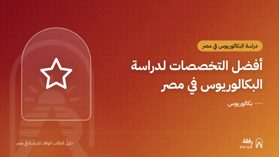 أفضل التخصصات لدراسة البكالوريوس في مصر